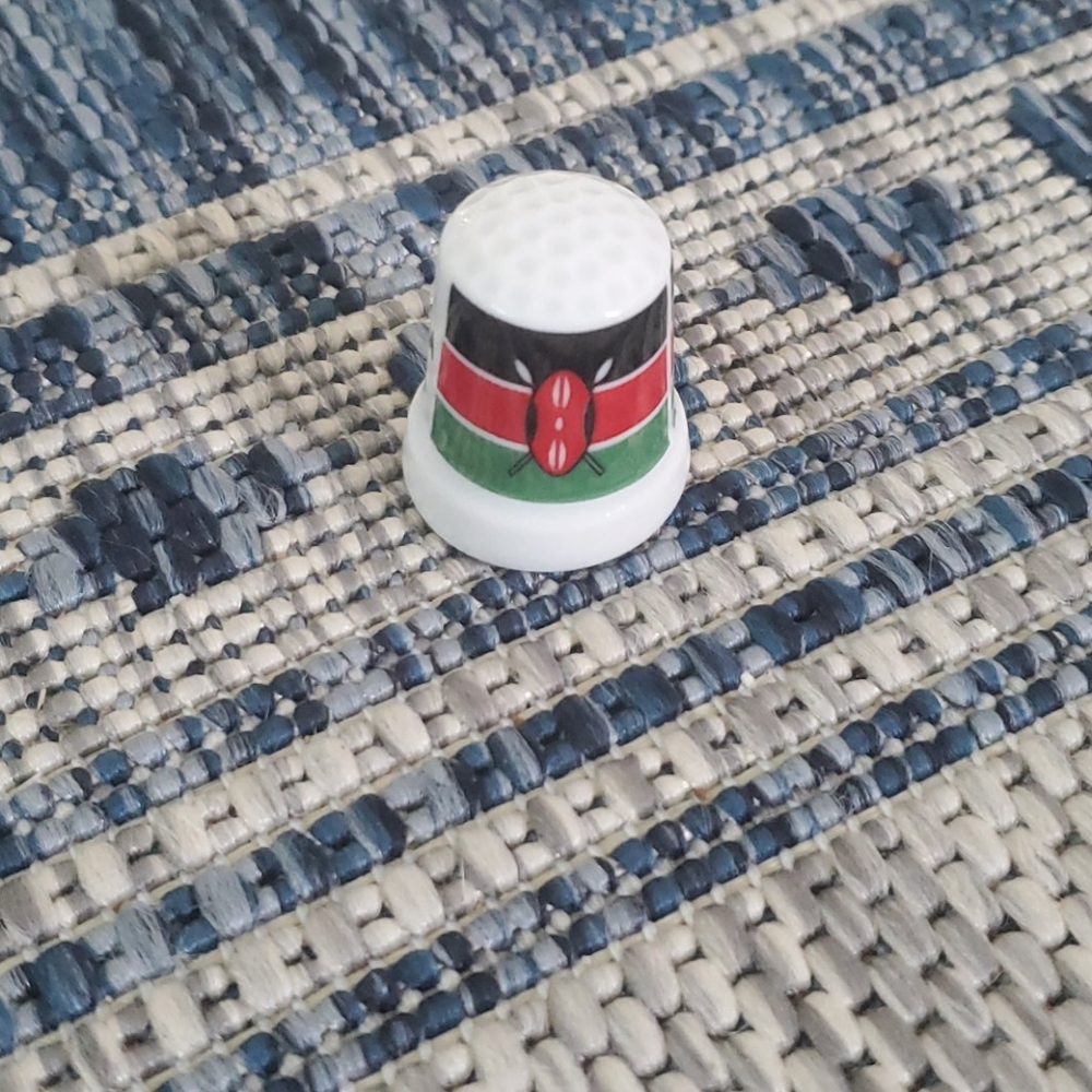 Porcelain Kenya Thimble